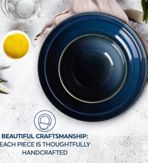 Corelle® Navy Stoneware 12-piece Dinnerware Set, Service for 4