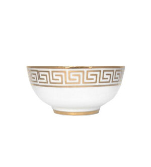 [Gold 999] Gold Door Emblem Soup Bowl 6 Inch