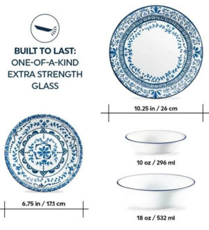 Corelle® Portofino Artemis Dinner 12P