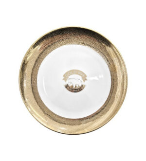 [Gold999] Pure Gold Round Plate 6 inches