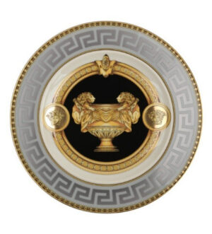 [VERSACE] Prestige Gala Black Plate 18 cm