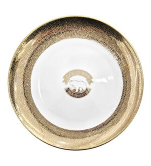 [Gold999] Pure Gold Round Plate 10 inches