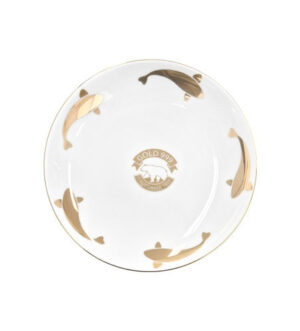 [Gold 999] Gold Fish Salad Plate